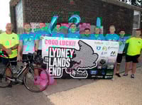 Charity cyclists have Land's End in MIND