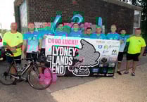 Charity cyclists have Land's End in MIND