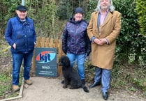 Gate helps keep boar out