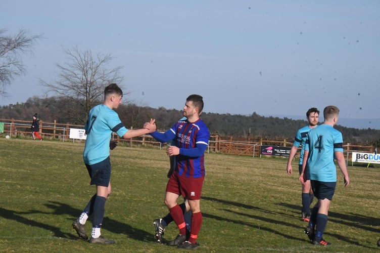 Ruardean Hill Rangers v Broadwell. Gloucestershire County Les James League Cup 2022.