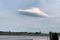 Giant “UFO” cloud spotted in sky over River Severn