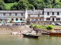 Ancient ferry makes a splash