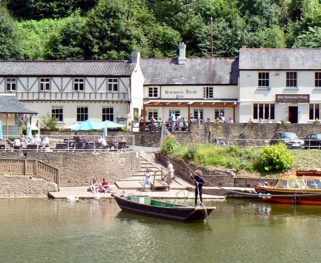 Ancient ferry makes a splash