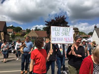 Safety protest over 70-year wait for crossing