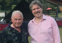 Opera star serenades Rotary president 