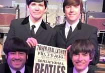 Lydney Town Hall host anniversary gig for ‘Beatles
