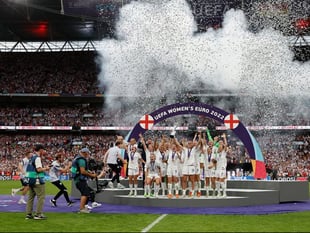 Lionesses in Women's Euros 2025 Final