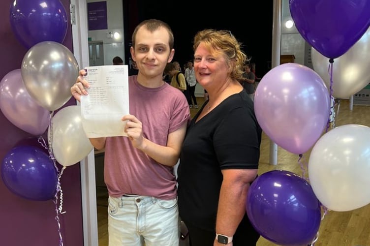 ‘Inspirational’ Noah Herniman and his mum