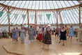 ‘Yurt’ been having a ball for hospice