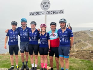 Cycling farmers raise over £30k for charity