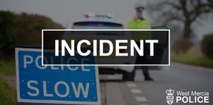 Llangarron man arrested following one-car collision in Herberts Hill