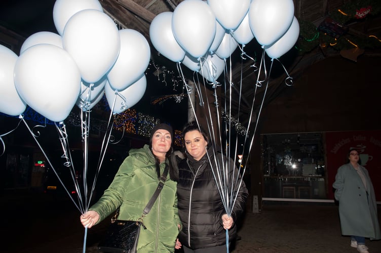 The family of Shaun James released balloons in his memory on the 20th anniversary of his unsolved murder