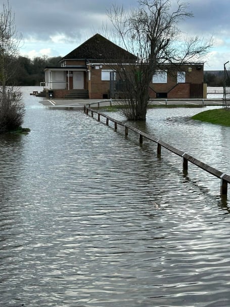 Flooding in Ross January 2023