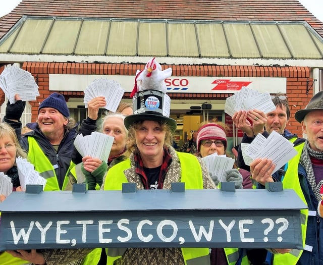 Tesco and Avara defend Wye record after demonstration