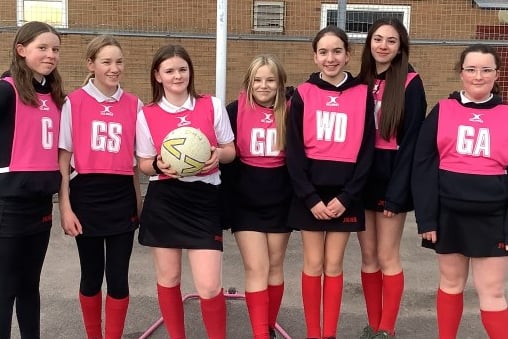 John Kyrle High School year 8 netball team