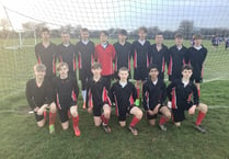 John Kyrle year 8 football team scores win against Whitecross