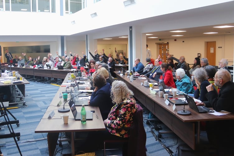 Hereforshire Council meeting