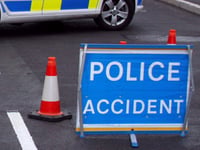 Motorhome crashes into tree beside A40 during storm