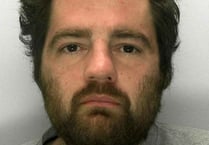 Driver in sliproad ditch near Newent was nearly four times the limit.