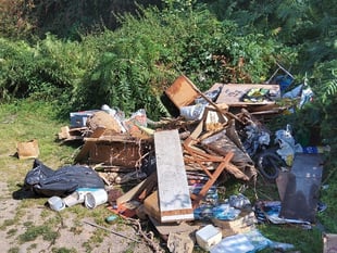 Man fined thousands of pounds for part in Bream fly tip