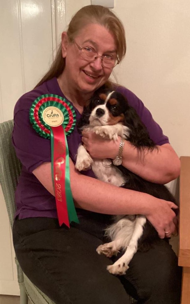 Joy for Jen and Autumn with first place at Crufts