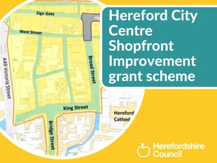 Cash available for Hereford's high street facelift