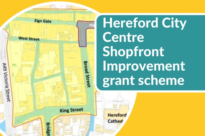 Hereford City Centre Shopfront Improvement Grant Scheme