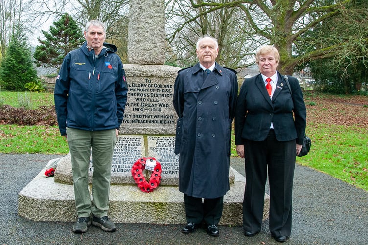 Ross RBL marks Op Telic memorial