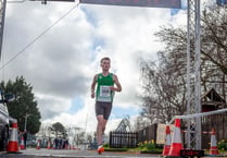 Good showing by Cory in Copenhagen Half Marathon