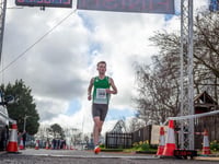 Corey is the first Forester in City of Newport Marathon
