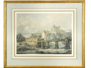 Watercolour of Chepstow Castle by Turner will go on show in town