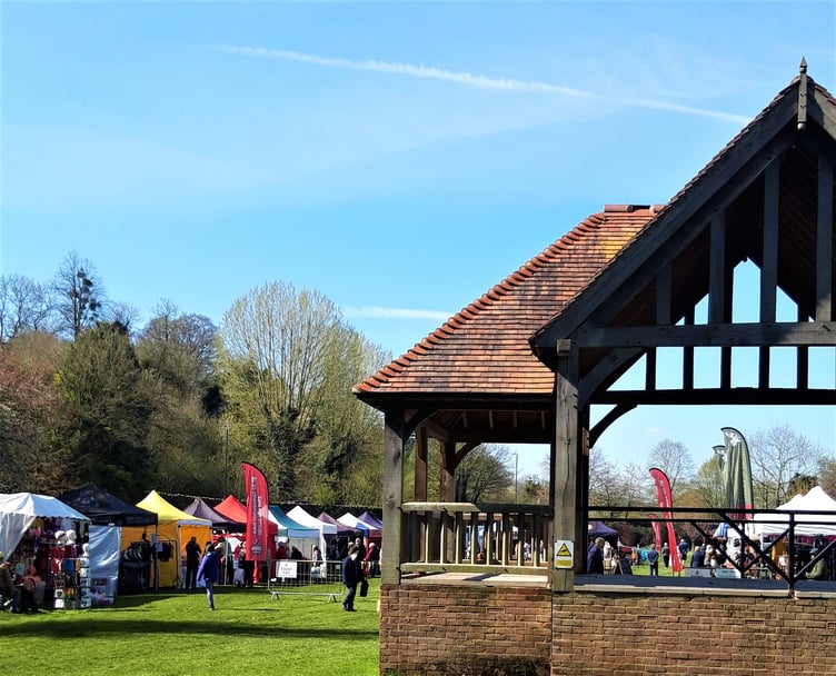 The bandstand at Ross-on-Wye