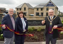 Mayor Ed raises the roof on Ross-on-Wye's new builds