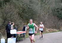 Forest's Marcus and Amy first locals home in Spring Trails Marathon