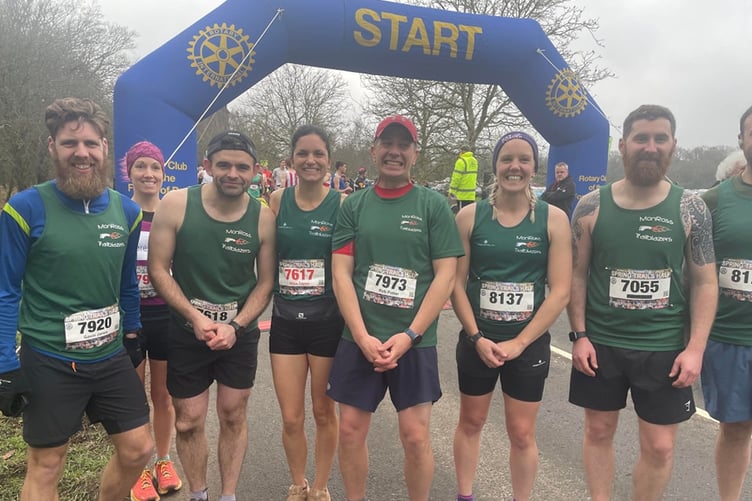 13 Trailblazers ran the Forest Half