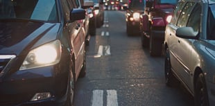 Temporary traffic lights in city cause tragically long tailbacks