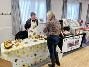 Market celebrates anniversary with local crafts and charity support