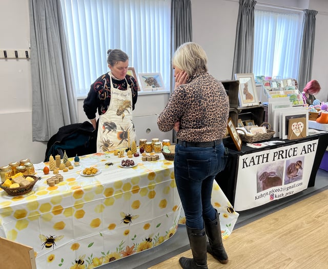 Heartwarming tribute raised £185 at Wednesday Market