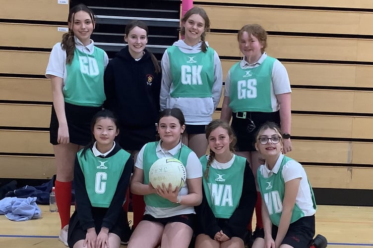 JKHS year 7 netball team