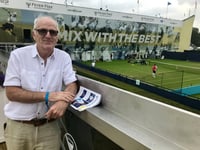 Coach Chris is honoured for dedication to tennis