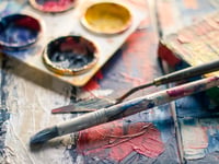 Arts society enjoys lecture on Georgia O'Keeffe by Tricha Passes