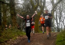 Runners reach for skies in annual hill race
