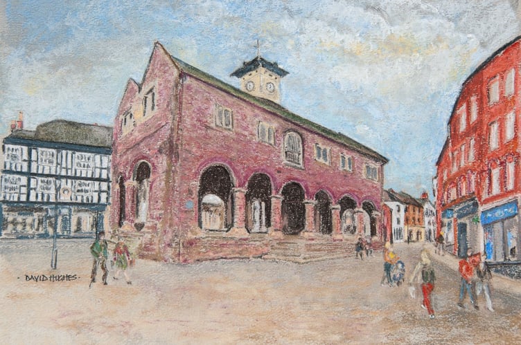 Market House coronation card - David Hughes