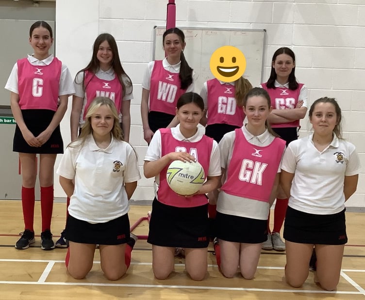 JKHS year 8 netball team