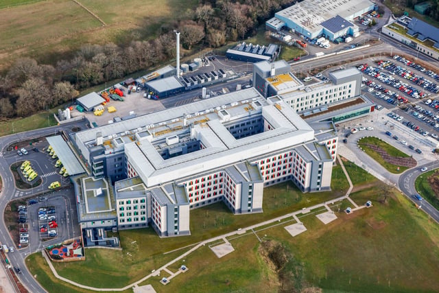 Patients at The Grange left to wait in ambulances following hospital delays