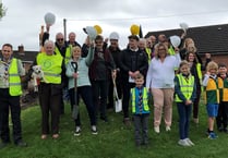 Celebration as pavilion works finally underway