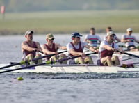 Rowers make a splash on Olympic lake