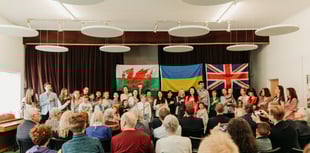 Ukrainian families thank county for support