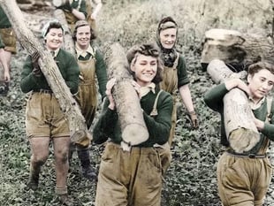 Celebrating the Forest's 'lumberjills' with author Joanna Foat