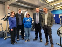 Chris Boardman's 'Tour de Five Acres' to view leisure centre progress